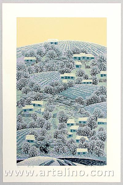 Zhang Zexin born 1961 - After a Light Snow - artelino Art Auctions. Zhang Zexin born 1961 - After a Light Snow
