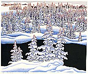 Xiao Qingjiang born 1963 - The Fine Snow of Songhua River