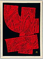 Haku Maki 1924-2000 - Work - Poem 74 - 63 Ox - artelino Art Auctions. Haku Maki 1924-2000 - Work - Poem 74 - 63 Ox