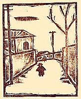 Sakuichi Fukazawa 1896-1947 - Hanga Vol.5 - Winter Day - artelino Art Auctions. Sakuichi Fukazawa 1896-1947 - Hanga Vol.5 - Winter Day