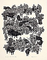 Wu Fan born 1960 - Market - artelino Art Auctions. Wu Fan born 1960 - Market