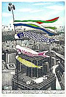Emiko Aida - Koinobori - artelino Art Auctions. Emiko Aida - Koinobori