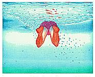 Emiko Aida - Swim Around IV - artelino Art Auctions. Emiko Aida - Swim Around IV