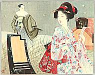 Shiun Kondo active in 1910-30s - Firefly Romance - artelino Art Auctions. Shiun Kondo active in 1910-30s - Firefly Romance