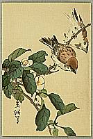 Gyokushu Kuwayama 1746-1799 - Sparrows - artelino Art Auctions. Gyokushu Kuwayama 1746-1799 - Sparrows