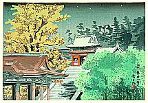 Tomikichiro Tokuriki 1902-1999 - Tsurugaoka Hachimangu Shrine - Famous, Sacred and Historical Places