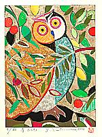 Yoshiharu Kimura born 1934 - Thinking Owl - artelino Art Auctions. Yoshiharu Kimura born 1934 - Thinking Owl