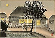 Bakufu Ono 1888-1976 - Autumn Moon - artelino Art Auctions. Bakufu Ono 1888-1976 - Autumn Moon