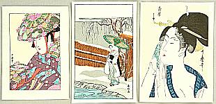 Utamaro Kitagawa 1750-1806 - Bijin Portraits - artelino Art Auctions. Utamaro Kitagawa 1750-1806 - Bijin Portraits