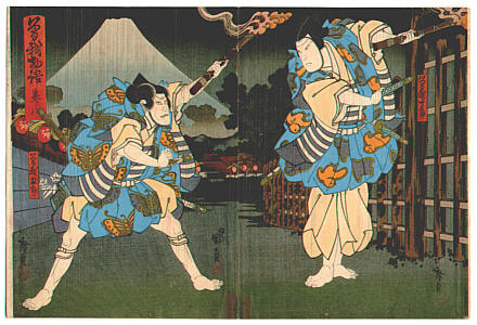 Hirosada Utagawa active ca. 1820-1860 - Soga Monogatari - artelino Art Auctions. Hirosada Utagawa active ca. 1820-1860 - Soga Monogatari