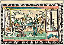 Eisen Ikeda 1790-1848 - 47 Ronin - Attack - artelino Art Auctions. Eisen Ikeda 1790-1848 - 47 Ronin - Attack