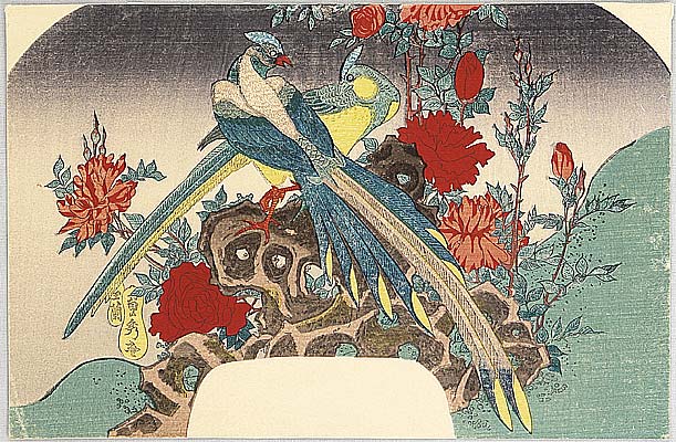 Sadahide Utagawa 1807-1873 - Bird and Flowers