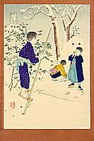 Shuntei Miyagawa 1873-1914 - Stilt - Kodomo Fuzoku - artelino Art Auctions. Shuntei Miyagawa 1873-1914 - Stilt - Kodomo Fuzoku
