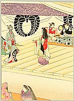 Eisen Tomioka 1864-1905 - Theater - artelino Art Auctions. Eisen Tomioka 1864-1905 - Theater