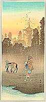 Hiroaki Takahashi 1871-1945 - Evening Bell - artelino Art Auctions. Hiroaki Takahashi 1871-1945 - Evening Bell