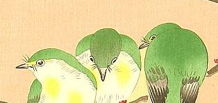 Soseki Komori active 1920s-1930s - Birds on Persimmons - artelino Art Auctions. Soseki Komori active 1920s-1930s - Birds on Persimmons