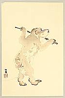 Seiho Takeuchi 1864-1942 - Dancing Monkey - artelino Art Auctions. Seiho Takeuchi 1864-1942 - Dancing Monkey