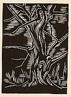 Yoshiteru Ito fl.ca. 1920-30 - Tree - artelino Art Auctions. Yoshiteru Ito fl.ca. 1920-30 - Tree