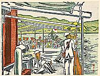 Senpan Maekawa 1888-1960 - Pleasure Boat - artelino Art Auctions. Senpan Maekawa 1888-1960 - Pleasure Boat