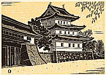 Masao Maeda 1904-1974 - Matsumae Castle - artelino Art Auctions. Masao Maeda 1904-1974 - Matsumae Castle