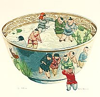 Dai Jia born 1985 - Hundred Children at Play 3