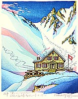 Osamu Sugiyama born 1946 - Cabane-du-Mont-Fort - Switzerland