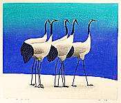 Hao Boyi born 1938 - Cold Coagulate on the Red of Cranes