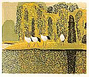 Hao Boyi born 1938 - Autumn of Lakeside