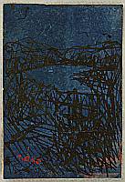 Tadashige Ono 1909-1990 - Port Scene - artelino Art Auctions. Tadashige Ono 1909-1990 - Port Scene