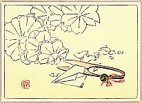Zeshin Shibata 1807-1891 - Paper Flowers - Hana Kurabe - artelino Art Auctions. Zeshin Shibata 1807-1891 - Paper Flowers - Hana Kurabe
