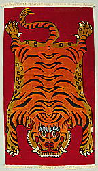 Tibetan Carpet - Tiger