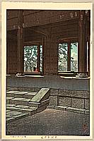 Hasui Kawase 1883-1957 - Chionin Temple - artelino Art Auctions. Hasui Kawase 1883-1957 - Chionin Temple