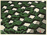 Masao Maeda 1904-1974 - Stepping Stones at Tofuku-ji Temple Garden - artelino Art Auctions. Masao Maeda 1904-1974 - Stepping Stones at Tofuku-ji Temple Garden