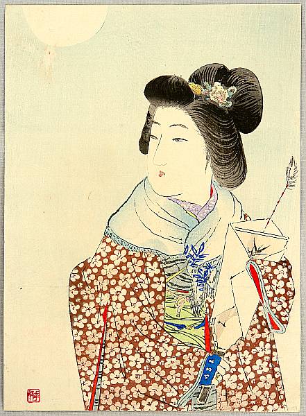 Kason Suzuki 1860-1919 - Oihago - artelino Art Auctions. Kason Suzuki 1860-1919 - Oihago