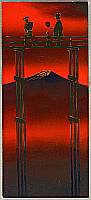 Unknown - Bridge in Sunset - artelino Art Auctions. Unknown - Bridge in Sunset