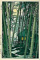 Shiro Kasamatsu 1898-1992 - Bamboo in Summer - artelino Art Auctions. Shiro Kasamatsu 1898-1992 - Bamboo in Summer