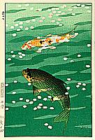 Shiro Kasamatsu 1898-1992 - Carp - artelino Art Auctions. Shiro Kasamatsu 1898-1992 - Carp