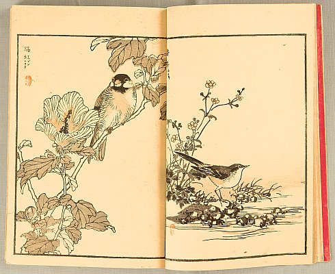 Bairei Kono 1844-1895 - Album of Hundred Birds - artelino Art Auctions. Bairei Kono 1844-1895 - Album of Hundred Birds
