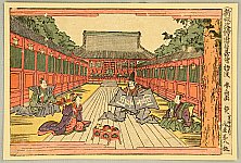 Shunsho Katsukawa 1726-1792 - Chushingura Act.1 - Kabuki - artelino Art Auctions. Shunsho Katsukawa 1726-1792 - Chushingura Act.1 - Kabuki