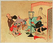 Eisen Tomioka 1864-1905 - Drunk - artelino Art Auctions. Eisen Tomioka 1864-1905 - Drunk