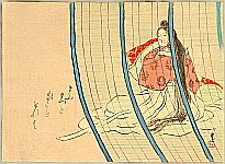 Hanko Kajita 1870-1917 - Summer Breeze - artelino Art Auctions. Hanko Kajita 1870-1917 - Summer Breeze