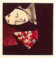 Kaoru Saito born 1931 - Cherry Blossoms - artelino Art Auctions. Kaoru Saito born 1931 - Cherry Blossoms