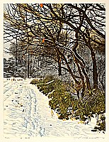 Shogo Okamoto 1920-2001 - Remaining leaves - artelino Art Auctions. Shogo Okamoto 1920-2001 - Remaining leaves