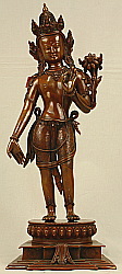 Tibetan Statue - Green Tara