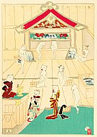 Unknown - Cats Bath - artelino Art Auctions. Unknown - Cats Bath