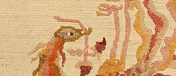 Tibetan Carpet - Phoenix and Lotus