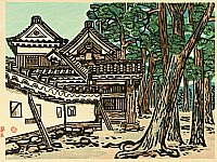 Okiie Hashimoto 1899-1993 - Castle Walls No. 5 - artelino Art Auctions. Okiie Hashimoto 1899-1993 - Castle Walls No. 5