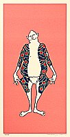 Hideo Takeda born 1948 - Tattooed Man - artelino Art Auctions. Hideo Takeda born 1948 - Tattooed Man
