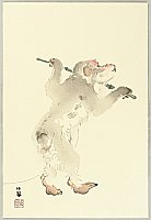 Seiho Takeuchi 1864-1942 - Dancing Monkey - artelino Art Auctions. Seiho Takeuchi 1864-1942 - Dancing Monkey