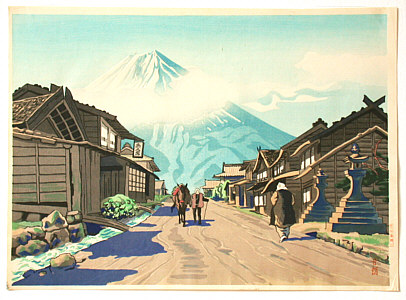 Goro Tsuruta 1890-1969 - Mt. Fuji